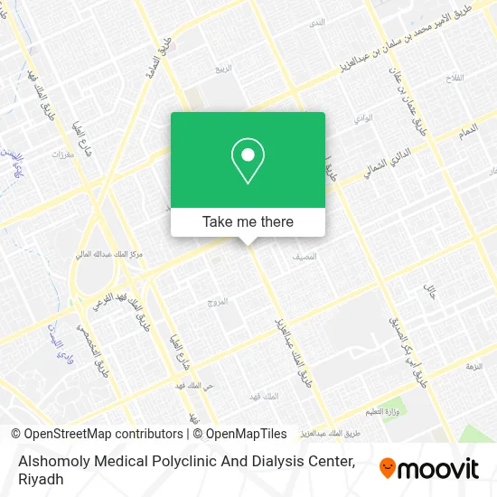 Alshomoly Medical Polyclinic And Dialysis Center map