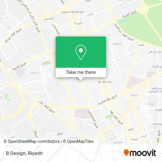 B Design map