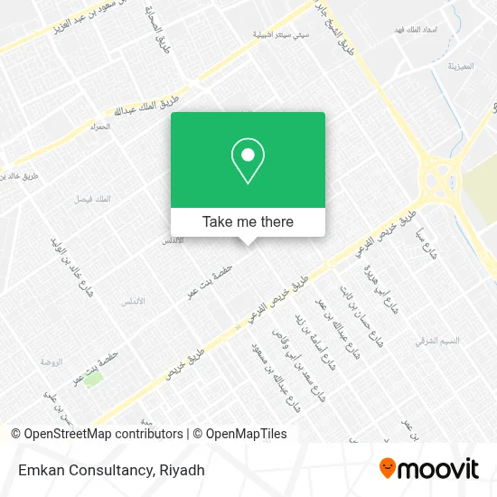 Emkan Consultancy map