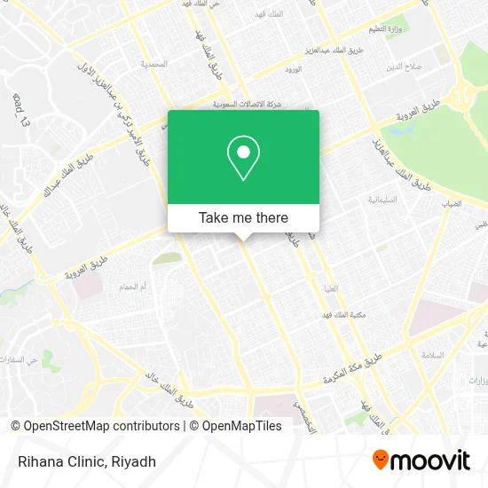 Rihana Clinic map