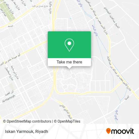 Iskan Yarmouk map