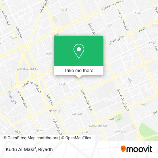 Kudu Al Masif map