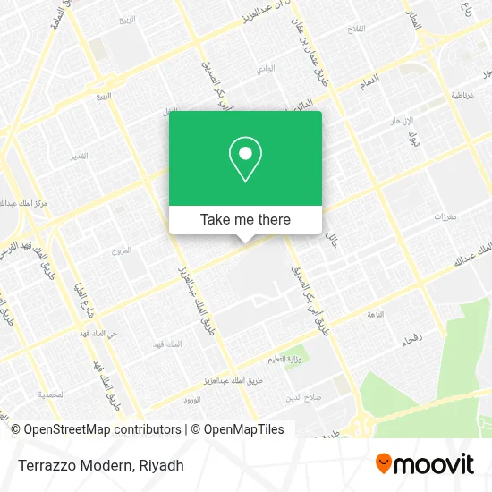 Terrazzo Modern map