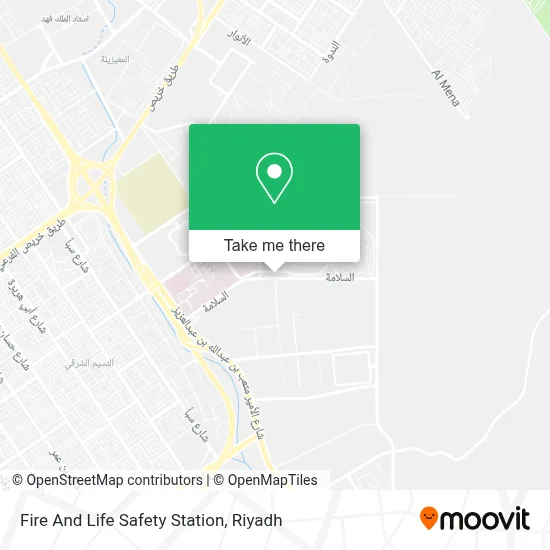 Fire And Life Safety Station map