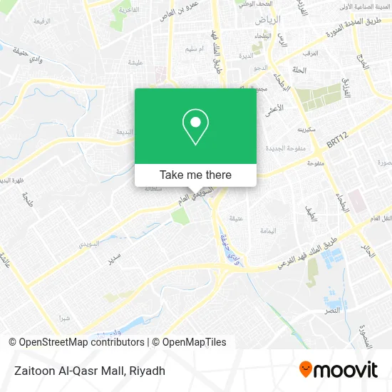 Zaitoon Al-Qasr Mall map