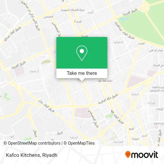 Kafco Kitchens map