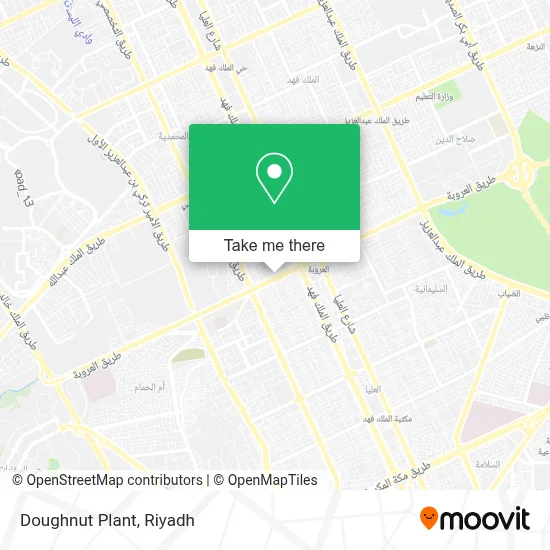 Doughnut Plant map
