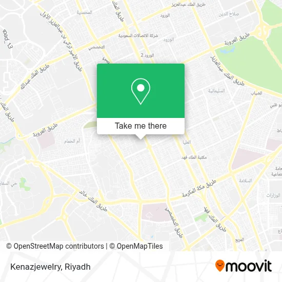 Kenazjewelry map