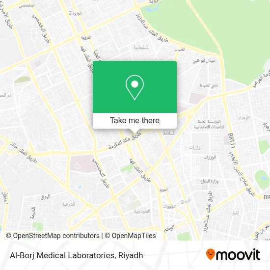Al-Borj Medical Laboratories map