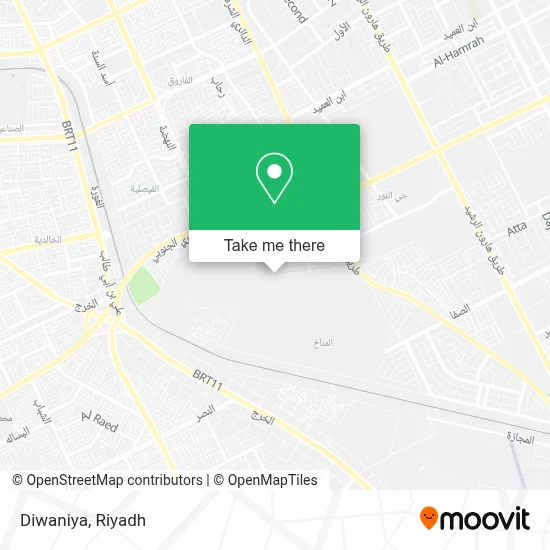 Diwaniya map