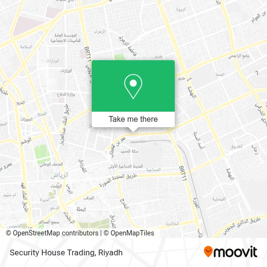 Security House Trading map