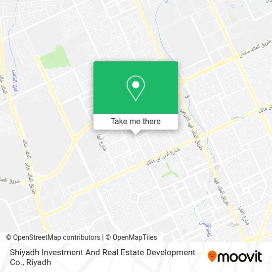 Shiyadh Investment And Real Estate Development Co. map
