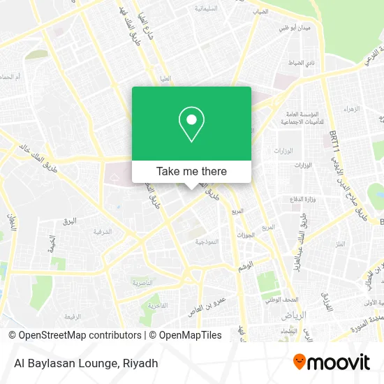 Al Baylasan Lounge map