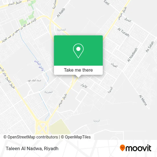 Taleen Al Nadwa map