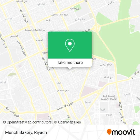 Munch Bakery map