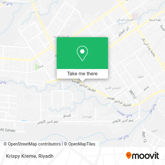 Krispy Kreme map