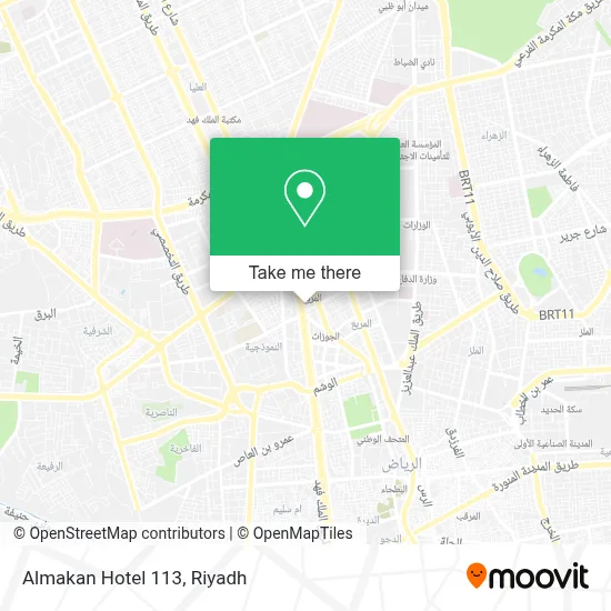 Almakan Hotel 113 map