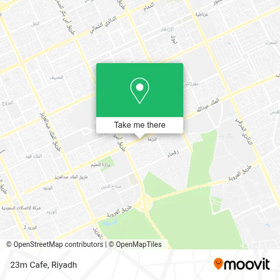 23m Cafe map