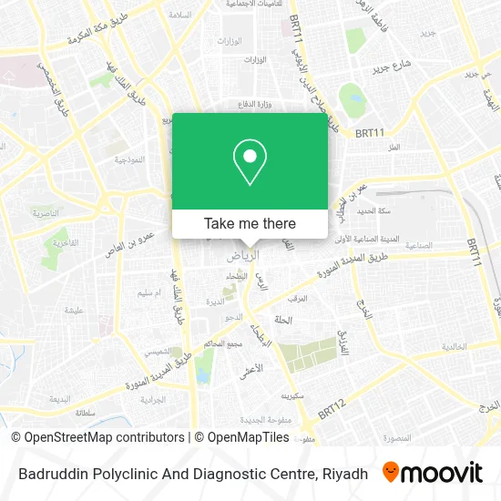 Badruddin Polyclinic And Diagnostic Centre map