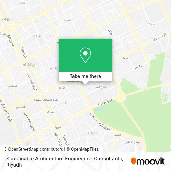 Sustainable Architecture Engineering Consultants map