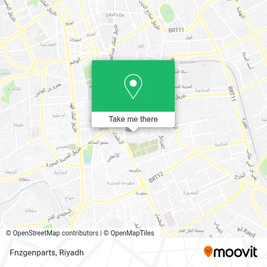 Fnzgenparts map