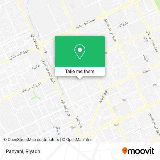 Panyani map