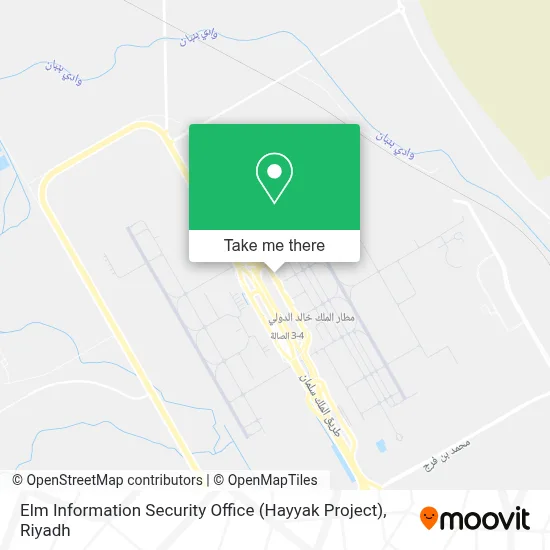Elm Information Security Office (Hayyak Project) map