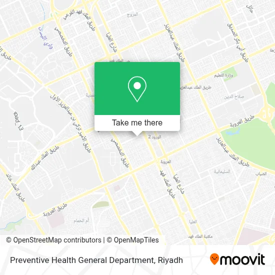 Preventive Health General Department map