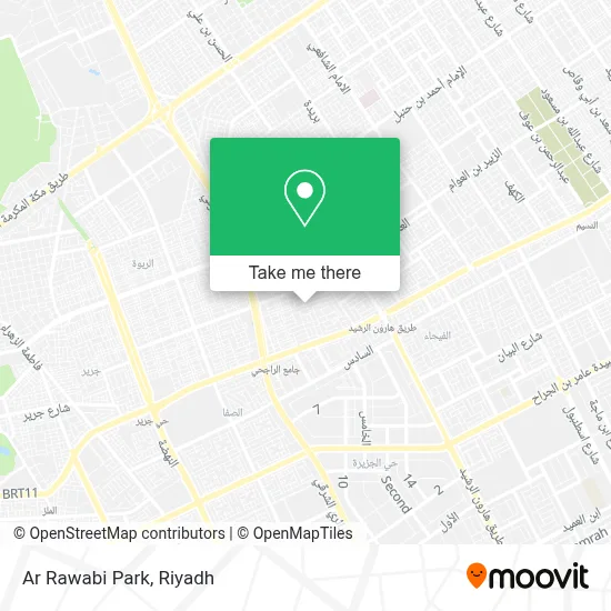 Ar Rawabi Park map