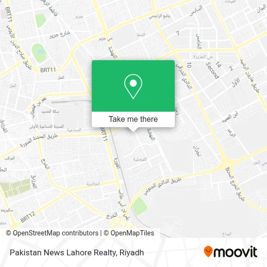 Pakistan News Lahore Realty map