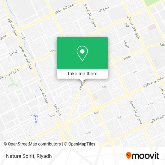 Nature Spirit map