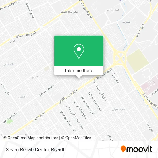 Seven Rehab Center map