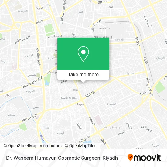 Dr. Waseem Humayun Cosmetic Surgeon map