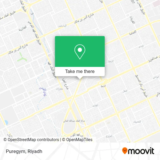 Puregym map