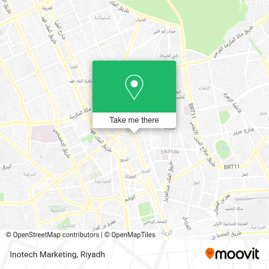 Inotech Marketing map