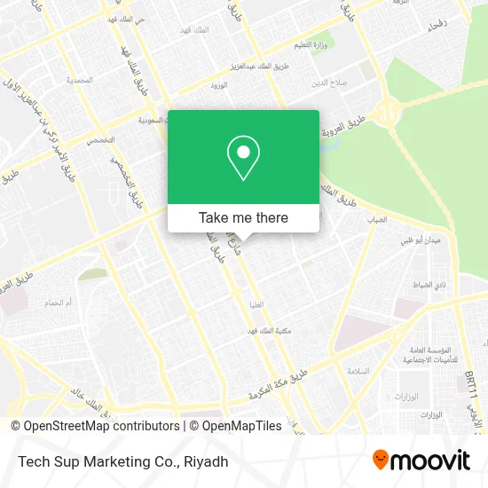 Tech Sup Marketing Co. map