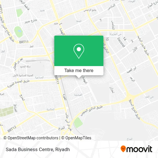 Sada Business Centre map