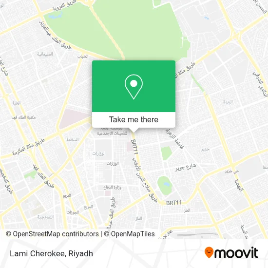 Lami Cherokee map