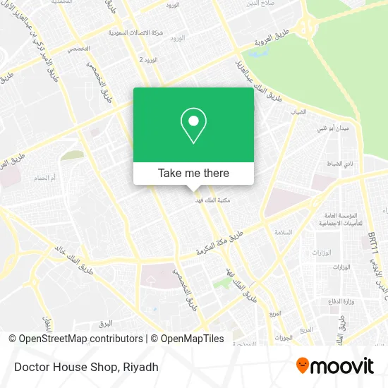 Doctor House Shop map
