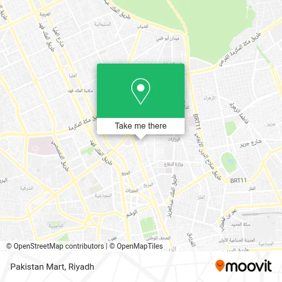 Pakistan Mart map