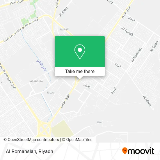 Al Romansiah map