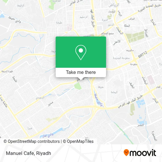 Manuel Cafe map