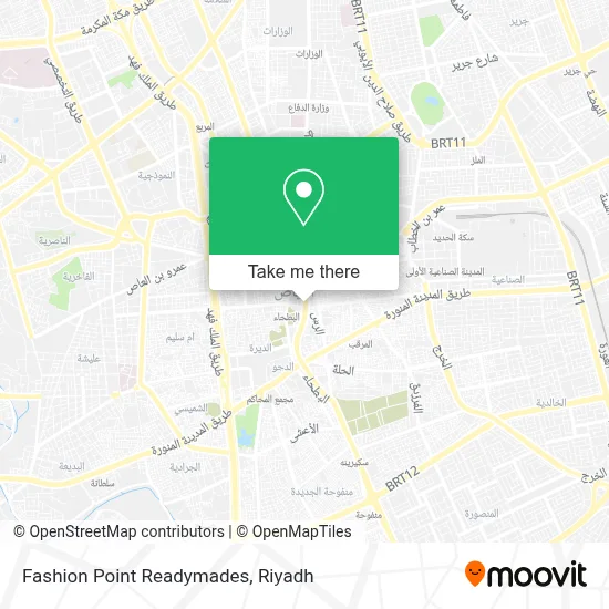 Fashion Point Readymades map