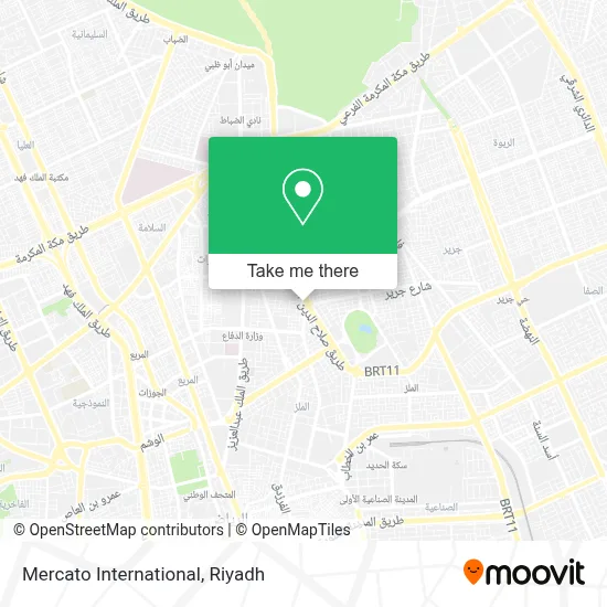 Mercato International map