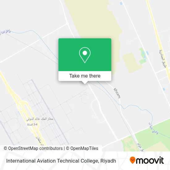 International Aviation Technical College map
