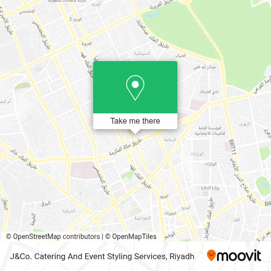 J&Co. Catering And Event Styling Services map