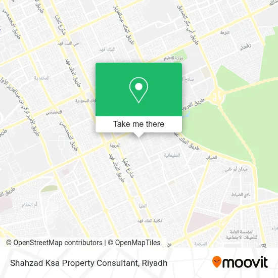 Shahzad Ksa Property Consultant map