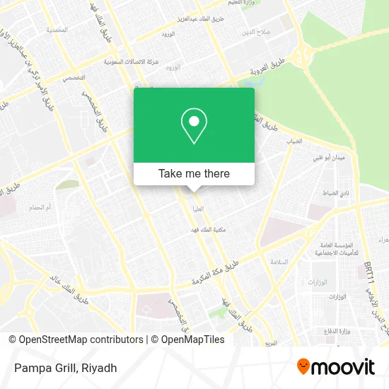 Pampa Grill map