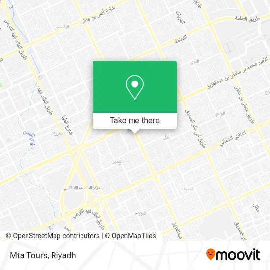 Mta Tours map