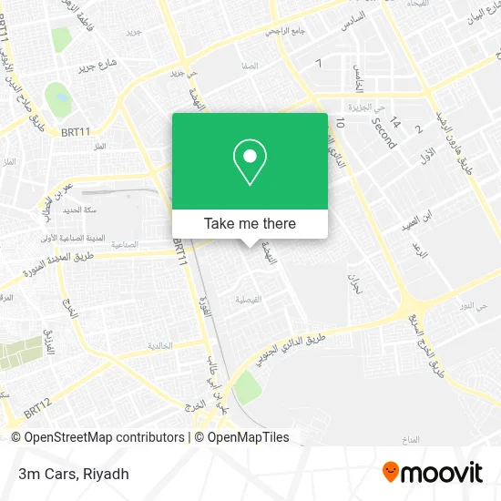 3m Cars map
